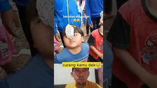 lucu, bocil curang jadi gagal lomba deh🤣 #lucu #videolucuviral #lucuabis #videoshorts #viral