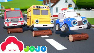 Wheels On The Bus Go To Town | Baby Songs | Baby JoJo Nursery Rhymes & Kids Songs