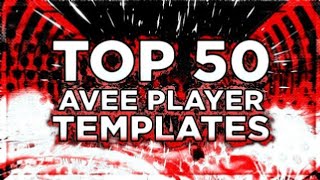 Top 50 Avee Player legendary templates