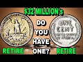 Top 50 Super Rare Silver Quarters & Steel Pennies That Could Make You Rich!!