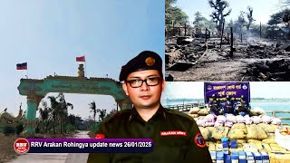 #rohingyanews RRV Arakan Rohingya update news 26/01/2025