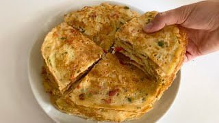 It's so delicious you can cook it every day! Very easy and fast breakfast