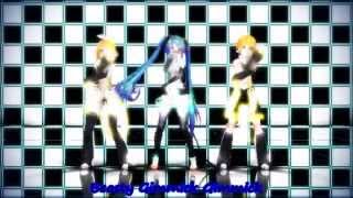 【MMD】 LUVORATORRRRRY! - ft.「Kradness」【Lyrics☆Sub Esp.】- Hatsune Miku☆Kagamine Rin\u0026Len - 初音ミク☆鏡音リン\u0026レン