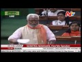 hukmdev narayan yadav fiery speech in lok sabha live part 04 ntv