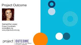 Webinar - Measuring Program Outcomes -2016-05-04