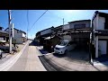 【360°動画】日本の町並み3000 静岡県掛川市横須賀 ～streets of japan 3000～