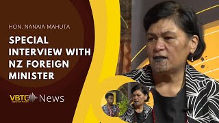 Special interview with New Zealand foreign minister - Hon. Nanaia Mahuta | VBTC News