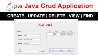 Build Your FIRST Java CRUD Application From Scratch!