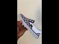 tênis slip on vans xadrez