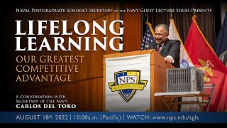 SGL with Secretary of the Navy Carlos Del Toro - Aug. 18, 2022