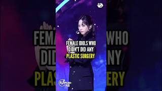 Female idols who didn't did any plastic surgery 🤯 #lisa #solar #iu #soyeon