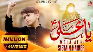 Ya Ali Mola Ali I Sibtain Haider I  New Manqabat 2021- 22 I Isteghasa