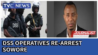 DSS Operatives re-arrest Sowore hours after granted bail