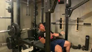 20220909 Bench Press 280x5