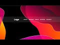 Glass Navbar with Video Background HTML & CSS  Tutorial