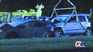 Minor crash turns deadly when third car slams into scene