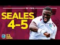 UNBELIEVABLE Economy of 0.31! 🤯 | Every Ball of Jayden Seales' 4-5 | West Indies v Bangladesh 2024