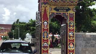 Visit To  DZongkar Choede Monastery  Hunsur Karnataka India (HD)