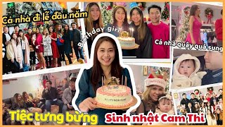 Nhộn nhịp tổ chức sinh nhật cho Cam Thi - Chị Dâu lộng lẫy ngày đầu năm.