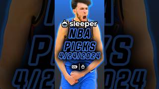 Best NBA Sleeper Picks for today! 4/24 | Sleeper Picks Promo Code