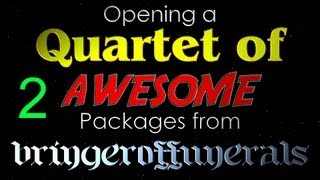 Opening a Quartet of Awesome Packages from bringeroffunerals - Part 2