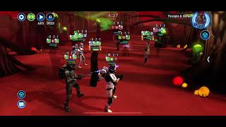 SWGOH Arena | Lord Vader counters Leia Organa