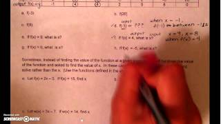 Function Notation 9 3 15 Part 2