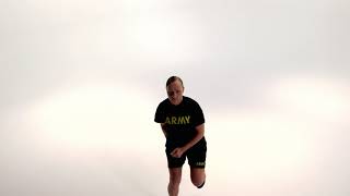 Conditioning Drill 3 Exercise 6 - Straddle Run Forward & Backward