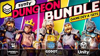 Dungeons & ...Synty - Fantasy Game Dev Assets Bundle - Supports Unreal, Unity, Godot, FBX & More!