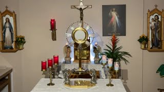 LIVE Eucharistic Adoration - Sisters of Divine Mercy