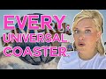 EVERY Universal Orlando Coaster In ONE Day | Ranking Thrill & Speed | Islands Of Adventure, Studios