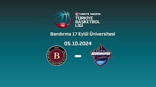 Shipeedy Lojistik Bandırma Bordo - Çağdaş Bodrum Spor Türkiye Sigorta Türkiye Basketbol Ligi 4.Hafta