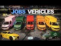Jobs Vehicle PACK - Lore Friendly GTA 5 FiveM [AVAILABLE NOW]