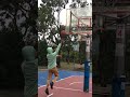 大家一起來大安森林公園籃球場打球🏀吧，👀看這位籃球🏀高手👋的厲害👍吧。