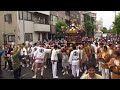 平成28年 今戸神社 例大祭 本社神輿渡御です。