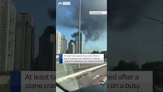 Deadly plane crash in Sao Paulo