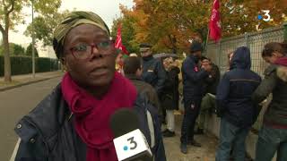 Grève au centre de tri postal de Blagnac