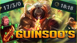 REWORKED GUINSOO'S IS TOO OP!! I CAN'T STOP LAUGHING AT THIS DAMAGE!! NEW JAX TOP GAMEPLAY - PBE