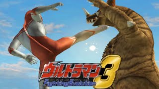 [PS2] Ultraman Fighting Evolution 3 - Zoffy vs Gomora (1080p 60FPS)