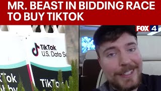 Mr. Beast officially in bidding race to buy TikTok