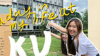 A day in my life at Kasetsart Uni🌷✨