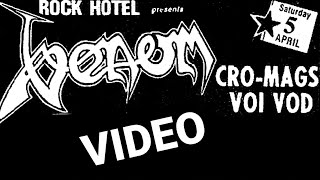 Voivod + Cro Mags + Venom - Ritz, New York, USA, 5 apr 1986 FULL VIDEO LIVE CONCERT