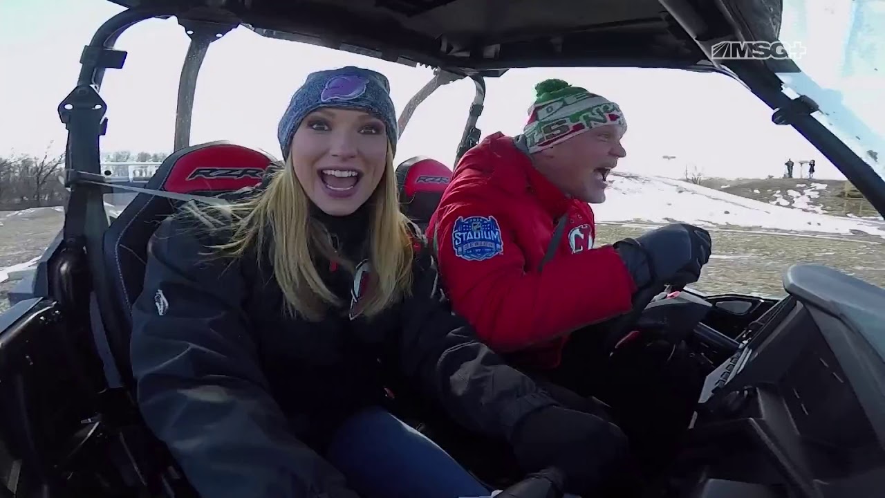 Ken Daneyko And Erika Wachter Go Off Roading In The Devils UTV That You ...