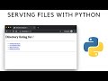 How to Serve and Download File Using Python in Linux  | Easy Method