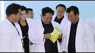 Doctor Kim's Potato Chips Factory Inspection - Pirated TV from North Korea