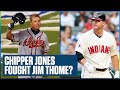 Braves' Chipper Jones tells the story of his brawl with Jim Thome & Manny Ramirez | Flippin’ Bats