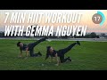 7 Min Intense Martial Arts HIIT workout with GEMMA NGUYEN