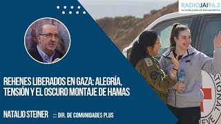 Rehenes liberados en Gaza: alegría, tensión y el oscuro montaje de Hamas - Natalio Steiner