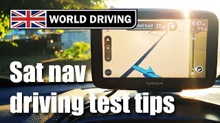 2024 UK Driving Test Tips - Sat Nav - What You Need to Know