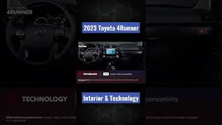 2023 Toyota 4Runner #shorts #toyota #interior